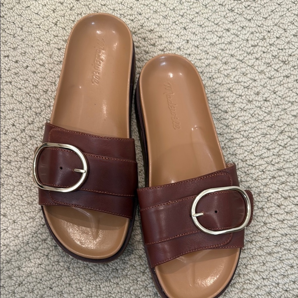 Madewell Dayna Buckle Strap Sandal